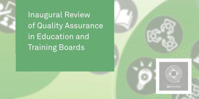 QQI Inaugural Review Feedback