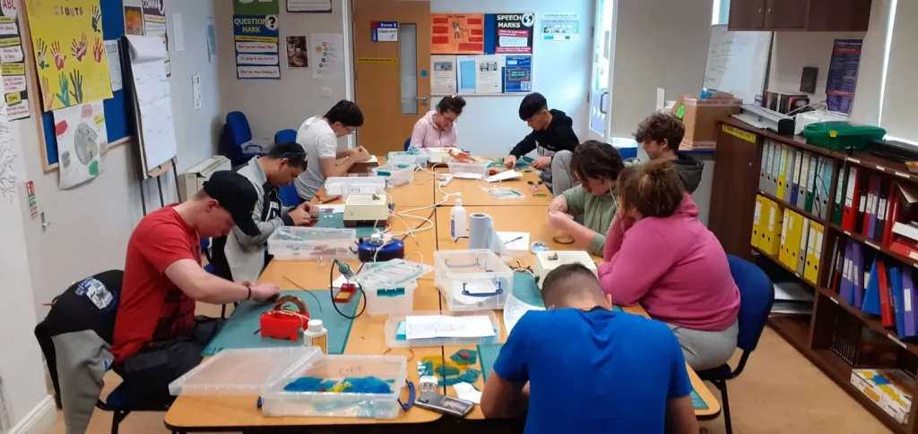 Youthreach photo headsdown image